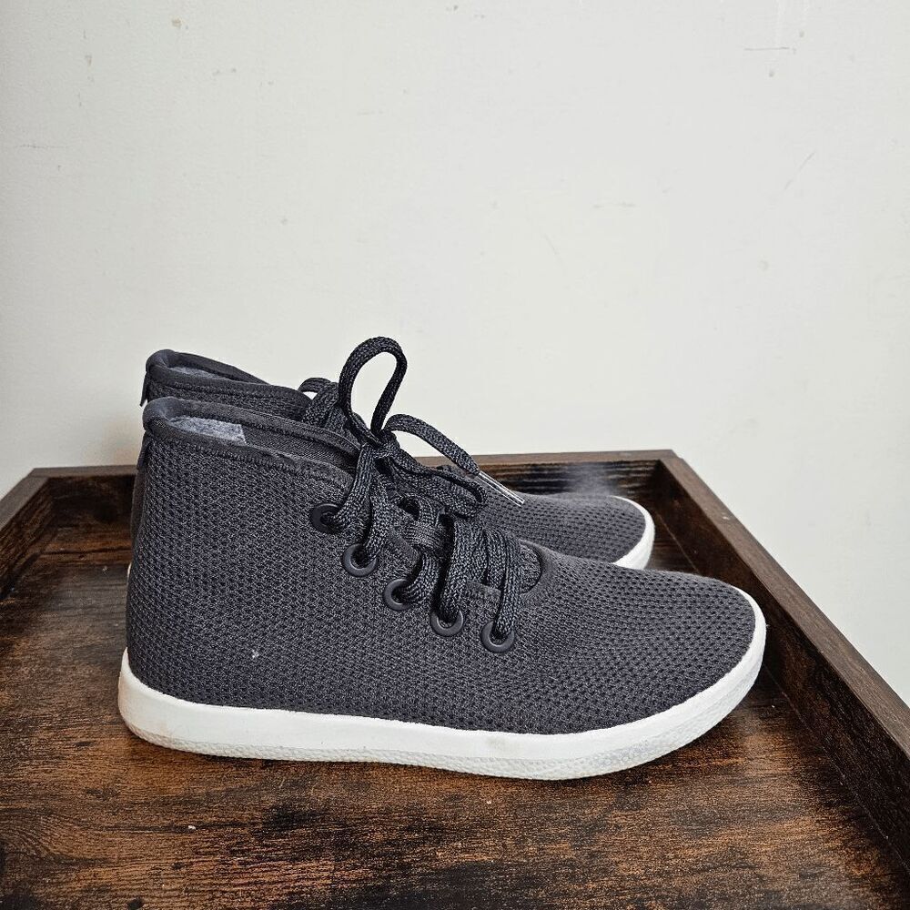 Allbirds Tree Topper HighโTop Lace Up Sneaker Shoes Women's Gray Size 8